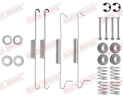 Spryny szczk hamulcowych /qb0623 - QUICK BRAKE 1050623