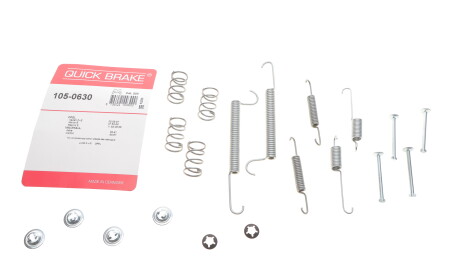 Фото 2 - Комплектуюча колодок QUICK BRAKE 105-0630 (1050630)