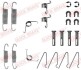 Комплект приладдя, гальмівна колодка - QUICK BRAKE 105-0703 (фото 1)