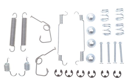 Комплект пружинок колодок ручника Ford Transit 130 91-00 (280x63) - (94VB2200BB, 92VB2200BB, 7125123) QUICK BRAKE 105-0706 (фото 1)