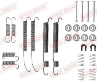 Комплект пружинок колодок ручного гальма - QUICK BRAKE 105-0762