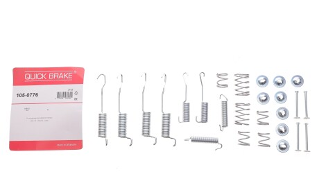 Фото 2 - Комплектующая колодок QUICK BRAKE 105-0776