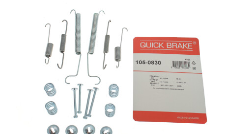 Фото 2 - Комплектующая колодок QUICK BRAKE 105-0830 (1050830)