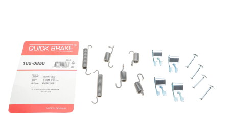 Фото 2 - Комплектуюча колодок QUICK BRAKE 105-0850 (1050850)
