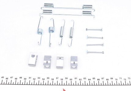 Фото 2 - Комплектуюча колодок QUICK BRAKE 105-0859 (1050859)