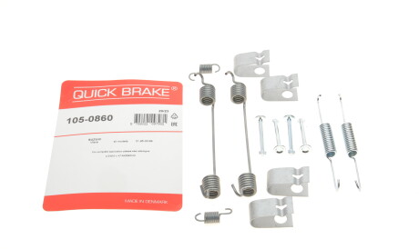 Комплект пружинок колодок ручника Suzuki Escudo/Vitara 94-05 - QUICK BRAKE 105-0860 (фото 1)