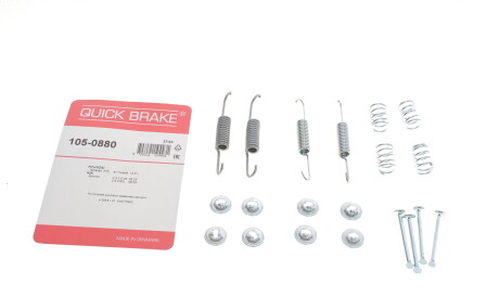 Фото 2 - Комплектуюча колодок QUICK BRAKE 105-0880 (1050880)
