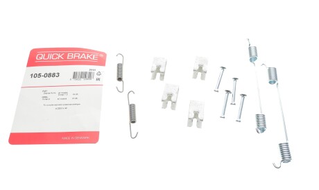 Фото 2 - Комплектуюча колодок QUICK BRAKE 105-0883 (1050883)