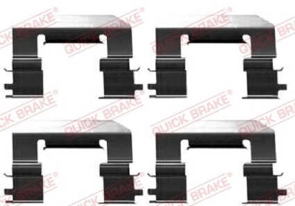 Монтажный комплект дисковых колодок - QUICK BRAKE 1090023