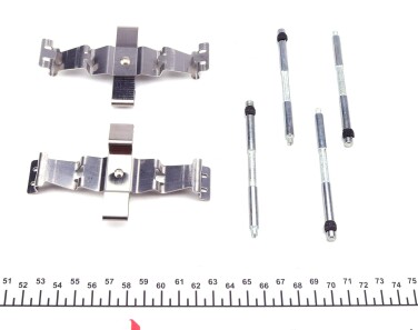 Фото 2 - Комплектуюча колодок QUICK BRAKE 1090042