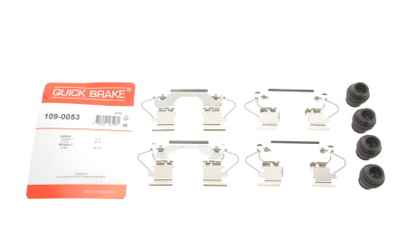 Фото 2 - Комплектуюча колодок QUICK BRAKE 1090053