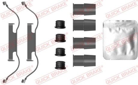 Комплектующие, колодки дискового тормоза - QUICK BRAKE 109-0088