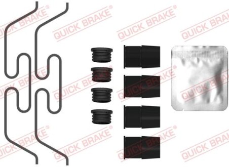 Комплектующие, колодки дискового тормоза - QUICK BRAKE 109-0090