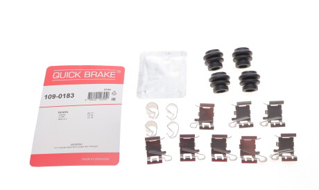 Фото 2 - Гальмівні колодки QUICK BRAKE 109-0183 (1090183)