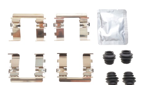 Планка супорта (переднього) прижимна (к-кт) Hyundai Tucson/Kia Sportage V 20- - QUICK BRAKE 1090185