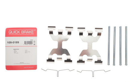 Фото 2 - Гальмівні колодки QUICK BRAKE 109-0189 (1090189)