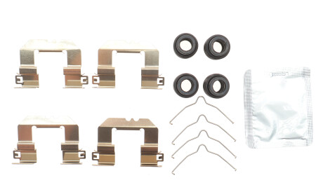 Планка супорта (заднього) прижимна (к-кт) Hyundai Santa FE IV 18- - QUICK BRAKE 109-0191