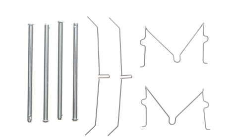 Монтажний набір гальмівних колодок LEXUS GX TOYOTA LAND CRUISER PRADO 2.7-4.6 08.09- - QUICK BRAKE 1090199