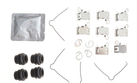 Планка супорта (переднього) прижимна (к-кт) Mazda CX-60 22- - QUICK BRAKE 1090201