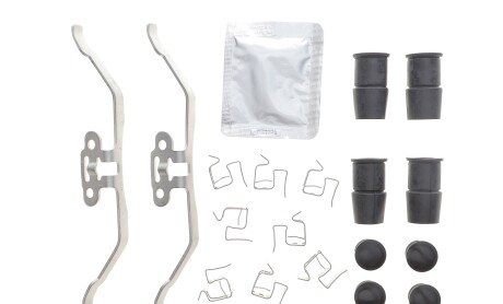 Планка супорта (переднього) прижимна (к-кт) Skoda Kodiaq/Superb/VW Passat 23- - QUICK BRAKE 109-0202