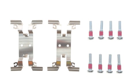 Монтажний набір гальмівних колодок TESLA MODEL 3, MODEL Y Electric 01.17- - QUICK BRAKE 109-0207