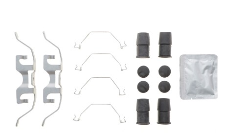 Планка супорта (заднього) прижимна + пильовики направляючих (к-кт) BMW 7 (G70) 22- - QUICK BRAKE 1090209