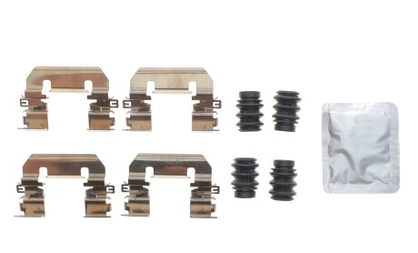 Планка супорта (переднього) прижимна (к-кт) Hyunday Kona 23- - QUICK BRAKE 1090212