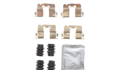 Планка супорта (заднього) прижимна (к-кт) Hyunday Kona 23- - QUICK BRAKE 1090213