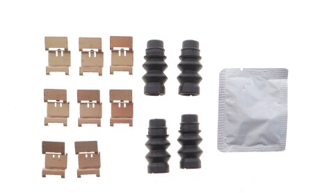 Планка супорта (переднього) прижимна (к-кт) Audi A5 24-/A6 25-/Q5 25- - QUICK BRAKE 109-0218