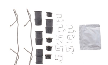 Планка супорта (переднього) прижимна (к-кт) Ford Transit Courier 24- (ATE) - QUICK BRAKE 109-0219