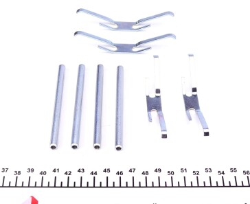 Фото 2 - Комплектуюча колодок QUICK BRAKE 109-1012 (1091012)