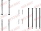 Комплектующие, колодки дискового тормоза - QUICK BRAKE 1091128 (фото 1)