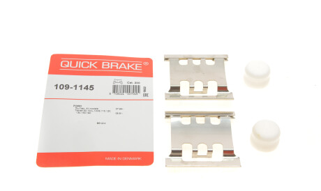 Фото 2 - Комплектуюча колодок QUICK BRAKE 109-1145 (1091145)