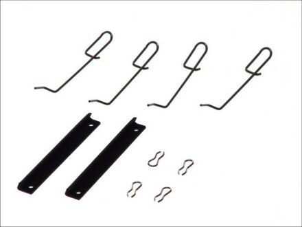 Планка супорта (переднього) прижимна (к-кт) Peugeot 205/305/Renault Espace/Clio 82-98 - (424862, 425032, 425050) QUICK BRAKE 109-1151