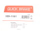 Комплектуюча колодок QUICK BRAKE 109-1161 (1091161) - зображення 5