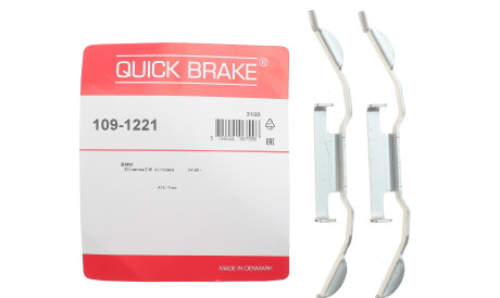 Фото 2 - Комплектуюча колодок QUICK BRAKE 109-1221 (1091221)