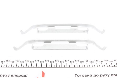 Фото 2 - Комплектуюча колодок QUICK BRAKE 109-1223 (1091223)