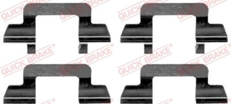 Zestaw inst.klockw ham.CITROEN C3 02- /LUCAS/ - QUICK BRAKE 1091243