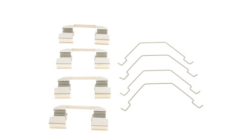 Фото 2 - Комплектуюча колодок QUICK BRAKE 109-1292