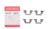 Монтажний набір гальмівних колодок NISSAN 350Z, MURANO I, MURANO II, X-TRAIL I, X-TRAIL II RENAULT KANGOO BE BOP, KANGOO EXPRESS, KANGOO II, KOLEOS I 1.2-Electric 06.01- - ((D4060JA00A, D40609N00A, D4060EM11A, D40608H385, 44O8O8H325)) QUICK BRAKE 109-1625 (фото 5)