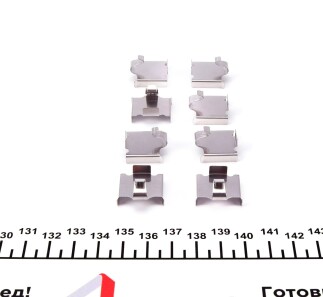 Фото 2 - Комплектуюча колодок QUICK BRAKE 109-1718 (1091718)