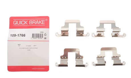 Фото 2 - Комплектуюча колодок QUICK BRAKE 109-1766 (1091766)