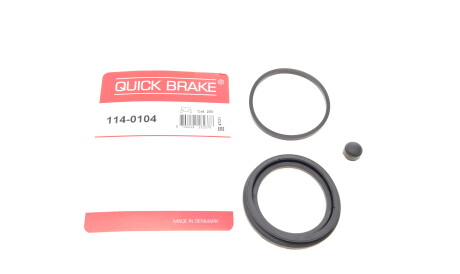 Ремкомплект супорта переднього Nissan Juke 10- (d=57mm) - (96626068, 96626067, 96625937) QUICK BRAKE 114-0104