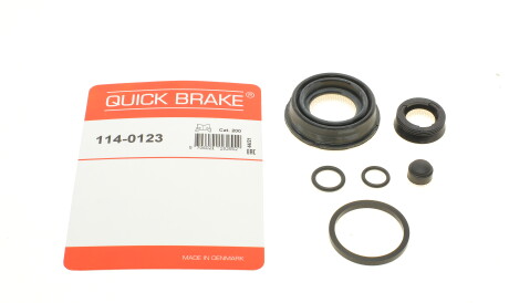 Ремкомплект супорта заднього Mini Mini Toyota Yaris 01-07 (d=34mm) - QUICK BRAKE 114-0123