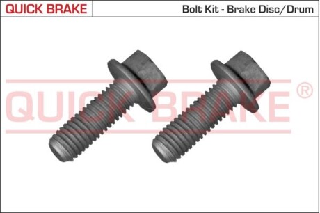 Болт кріплення гальмівного диска - QUICK BRAKE 11558XK