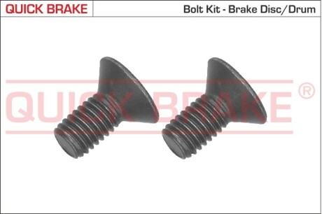 Болт, диск тормозного механизма - (998310816, 007991008041, A007991008041) QUICK BRAKE 11665K