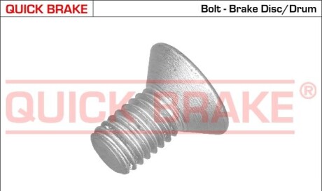 Ьruba M10x1,5 / 10,0x18,9 TORX 50 - QUICK BRAKE 11669