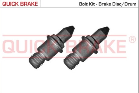 ЧRUBA TARCZY HAM. PEUGEOT P. 806/807/EXPERT 95- - (424909, 6Q0615269) QUICK BRAKE 11677K