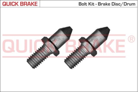 Комплект гвинтів, гальмівний диск - QUICK BRAKE 11678K