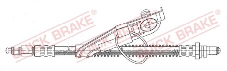 Тормозной шланг - QUICK BRAKE 42917